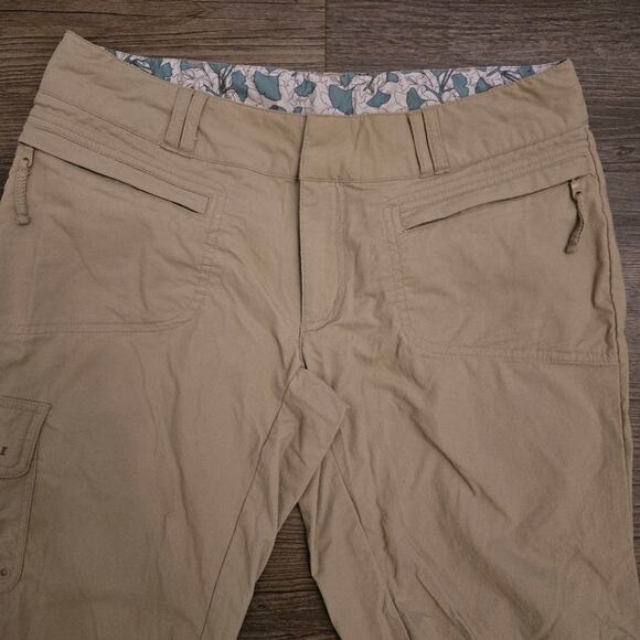 REI Women's Convertible Pants Khaki Size 8P - Picture 3 of 9